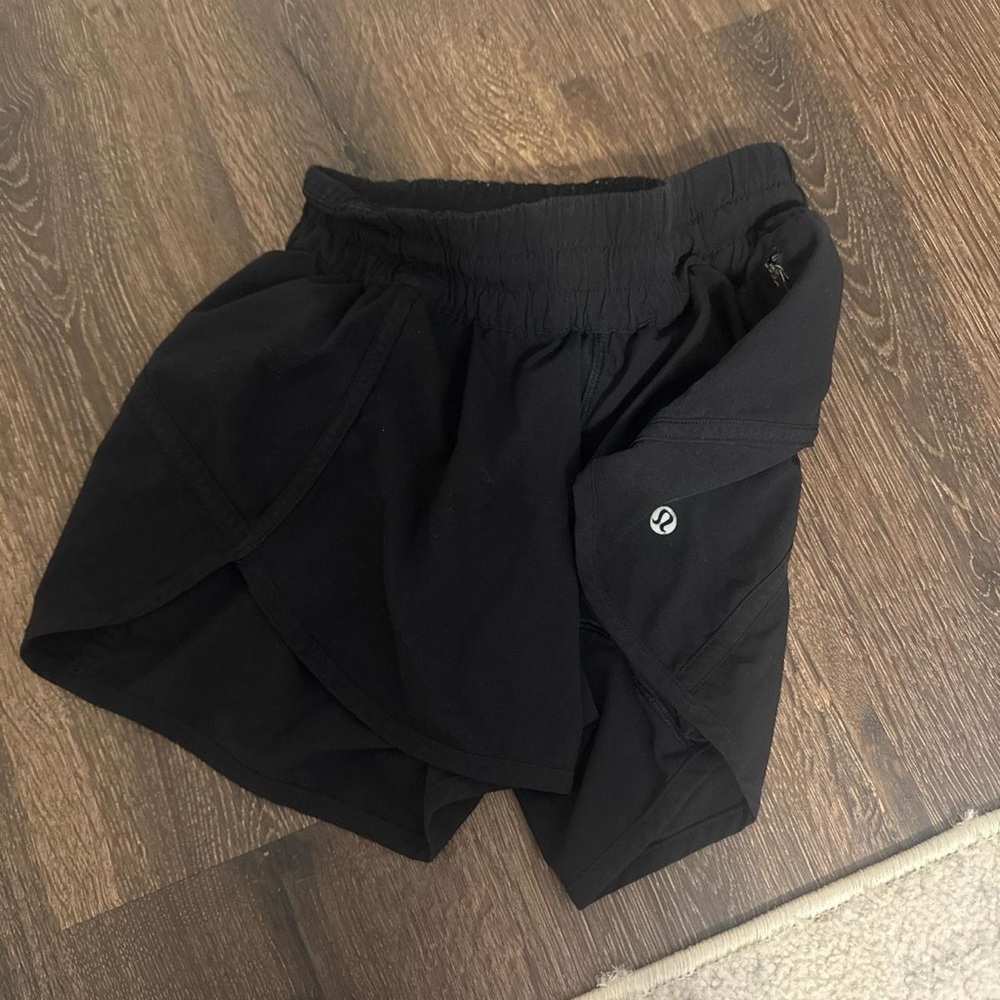 Black Lululemon Athletic Shorts